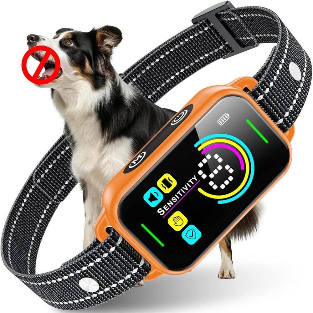 DINDJOO Anti-Bark Dog Collar with Sensitivity Control